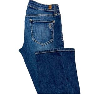 Jessica Simpson Forever Skinny size 27 dark blue jeans